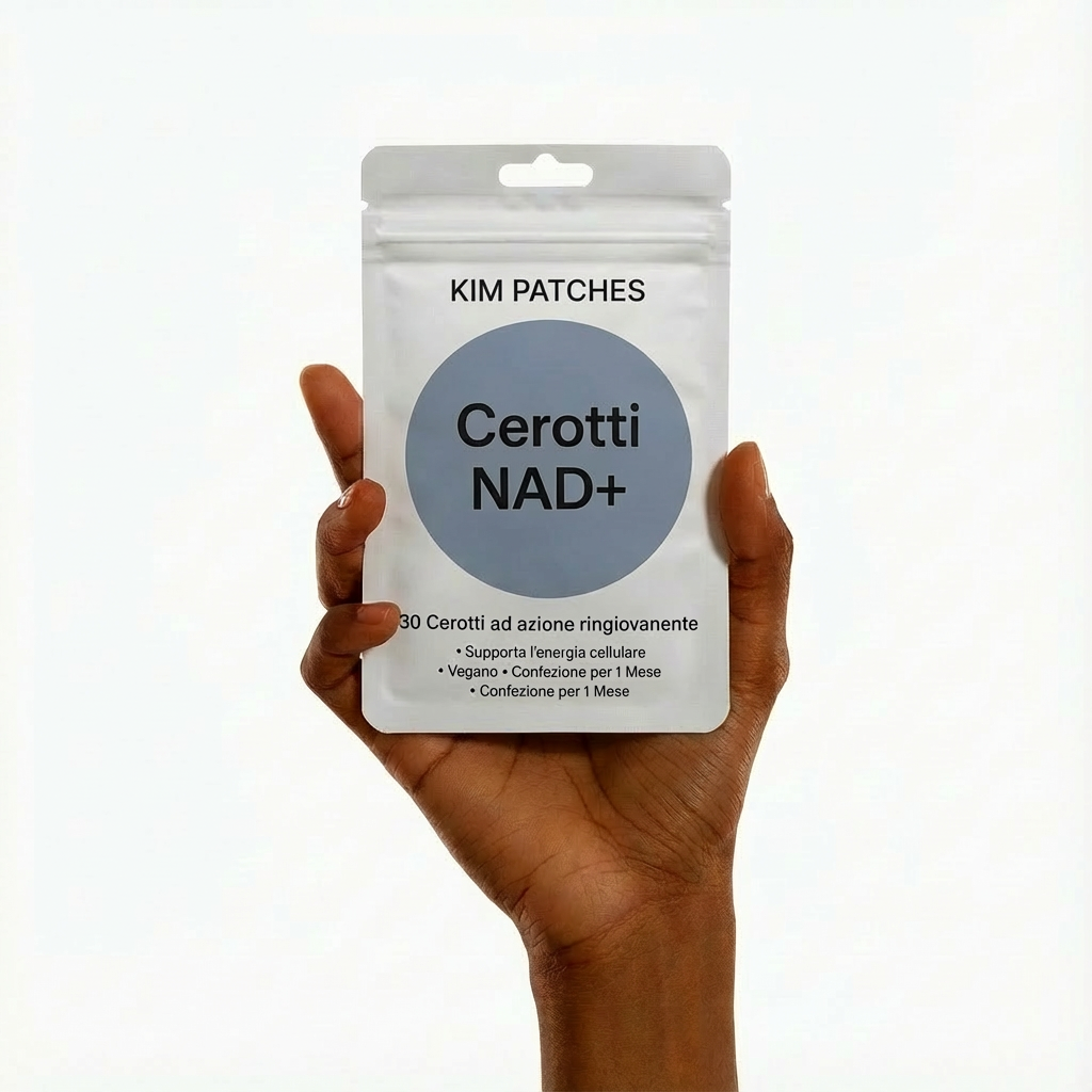 Kim Patches – cerotti NAD+ Anti-Età Rigeneranti