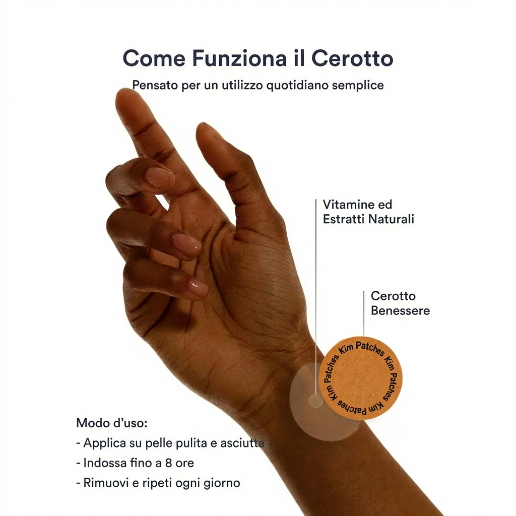 Kim Patches  – Cerotti Metabolismo
