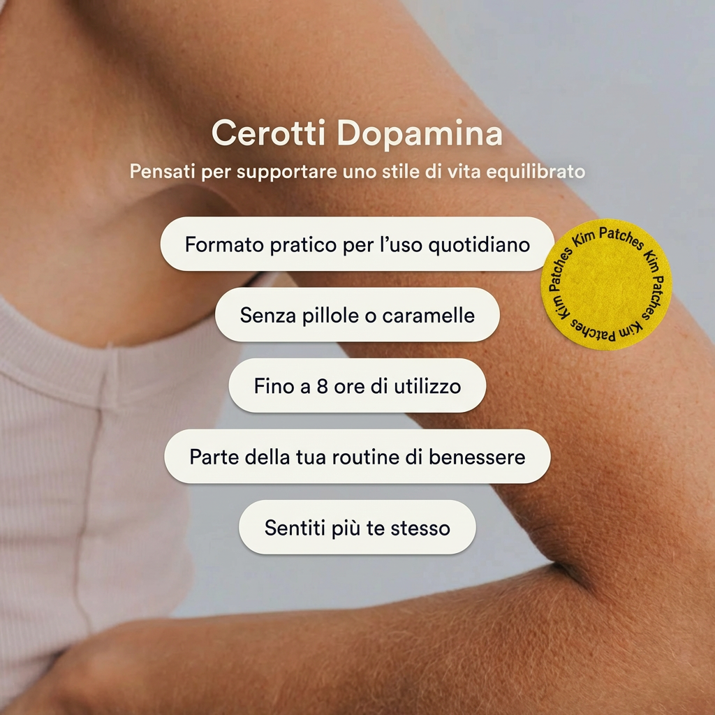 Kim Patches  – Cerotti Dopamina