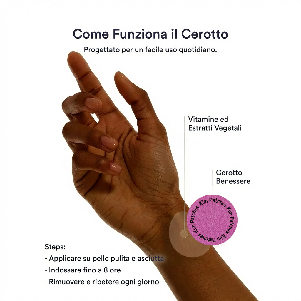 Kim Patches  – Cerotti Menopausa