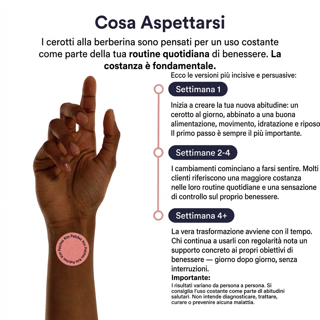 Kim Patches  – Cerotti alla Berberina