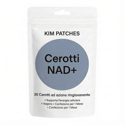 Kim Patches  – cerotti NAD+ Anti-Età Rigeneranti